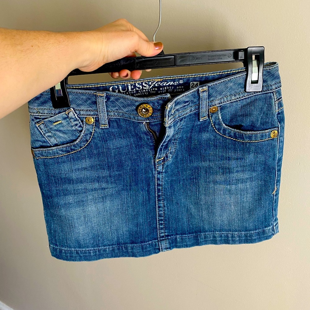Guess denim miniskirt